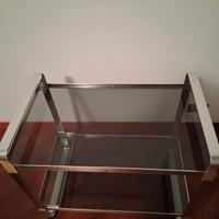 Carrello porta vivande due piani