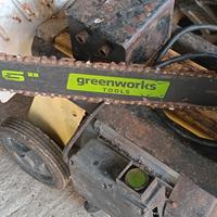 motosega e tagliasiepi Greenworks