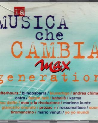 CD: La Musica Che Cambia Max Generation 96