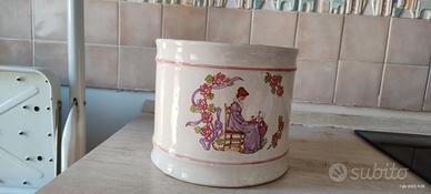 vaso ceramica di Santucci deruta