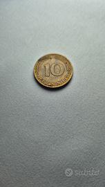 Moneta da 10 Pfennig - Germania 1991