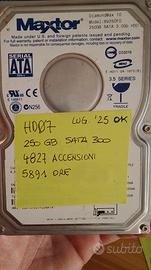 Hard disk 250 GB  sata 