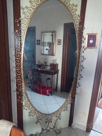 specchio con console