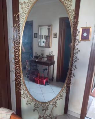 specchio con console