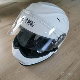 Casco moto Simpson Venom integrale bianco -  S