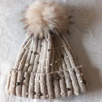 cappello beige 