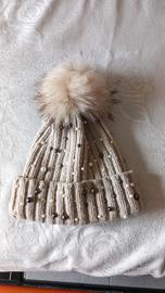 cappello beige 