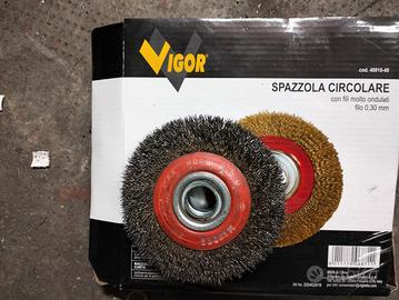 spazzola acciaio per mola da banco  diametro 12 x2