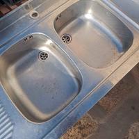 lavandino 2 vasche misura 135×60