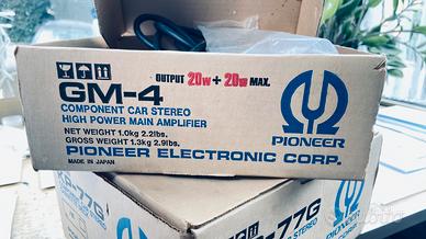 Piastra pioneer +scatola vuota gm 4