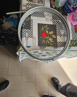5 metri tubo di rame cromato da 12mm