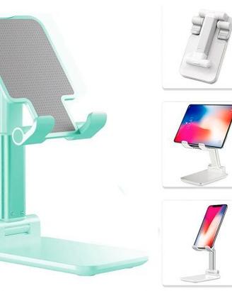 Supporto Telefono Pieghevole e Regolabile, VERDE