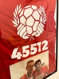 Maglia Partita Pace 2016 autografata Maradona