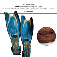 Pinne Cressi modello Frog Plus, taglia S/M, EU 39-