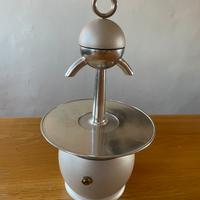 Caffettiera moka Papalina in alluminio - vintage