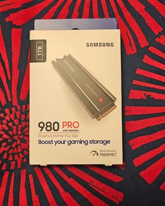 Samsung 980 PRO 1TB con Heatsink NUOVO SIGILLATO