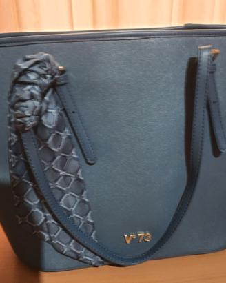 Borsa color celeste avion