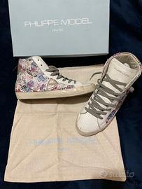 Philippe Model Paris Flower white/gold alta