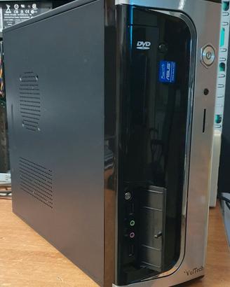 PC Desktop da ufficio completo di monitor mouse e