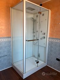 Cabina doccia Jacuzzi Bali shower Hammam 120x80