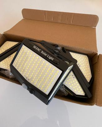 SEZAC Luci Solari LED 6 Pezzi