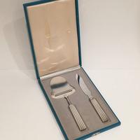 Georg Jensen set formaggio e bar arg. 925