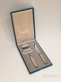 Georg Jensen set formaggio e bar arg. 925