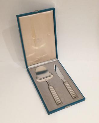 Georg Jensen set formaggio e bar arg. 925