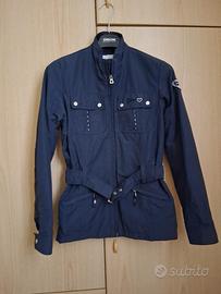 geox giacca blu, impermeabile 14 anni