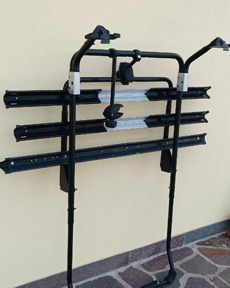 Portabiciclette pieghevole da furgone
