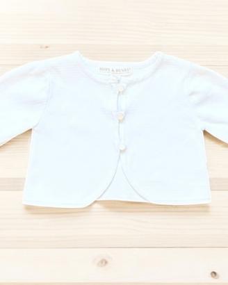 Cardigan bolero  100% cotone organico - 18-24 mesi