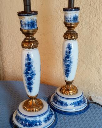 Coppia Lampade da tavolo vintage 