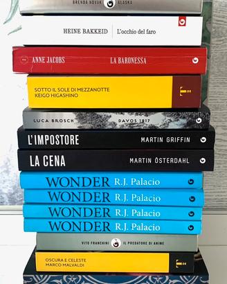 16 libri edizioni Giunti
