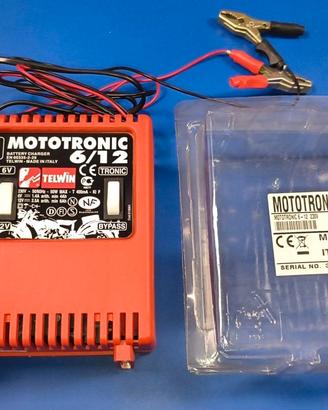 Carica Batteria MOTOTRONIC per moto e scooter