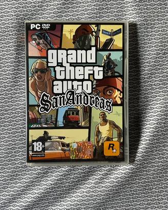GTA San Andreas PC con Poster Originale