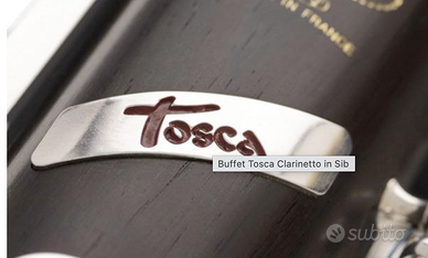 Clarinetto Buffet  Tosca in Bb pari nuovo!! RC
