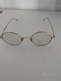 Occhiali L.G.R – Montatura Oro – Originali