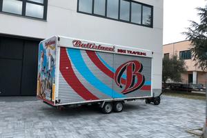 Rimorchio furgonato trasporto cose