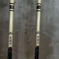 canne fishing Ferrari da storione 