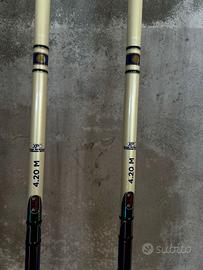 canne fishing Ferrari da storione 