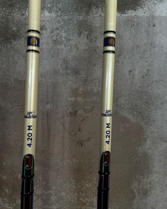 canne fishing Ferrari da storione 