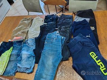 Jeans pantaloni e pantaloni felpa 8/14 anni