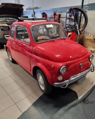 Fiat 500 del 1969 restaurata