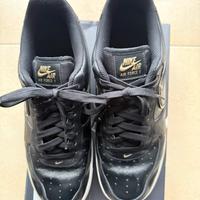 Nike Air Force 1 07 LV8 Black Metallic Gold