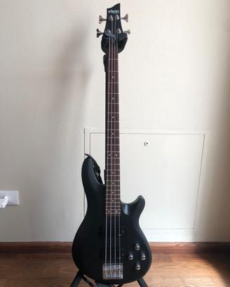 Basso elettrico Schecter C4 Deluxe Black Satin