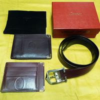 Cartier Originali Cintura Portafoglio Portatessere