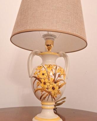 Lampada rustica in ceramica