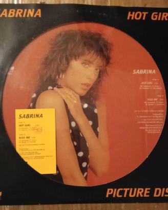 Sabrina Hot Girl Vinile 12 Picture Disc 1987
