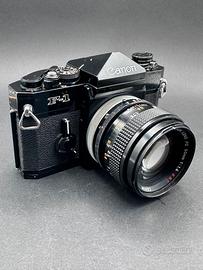 Canon F-1 OLD + Canon 50mm f/1.4 S.S.C. [CLA 2026]