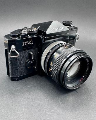 Canon F-1 OLD + Canon 50mm f/1.4 S.S.C. [CLA 2026]